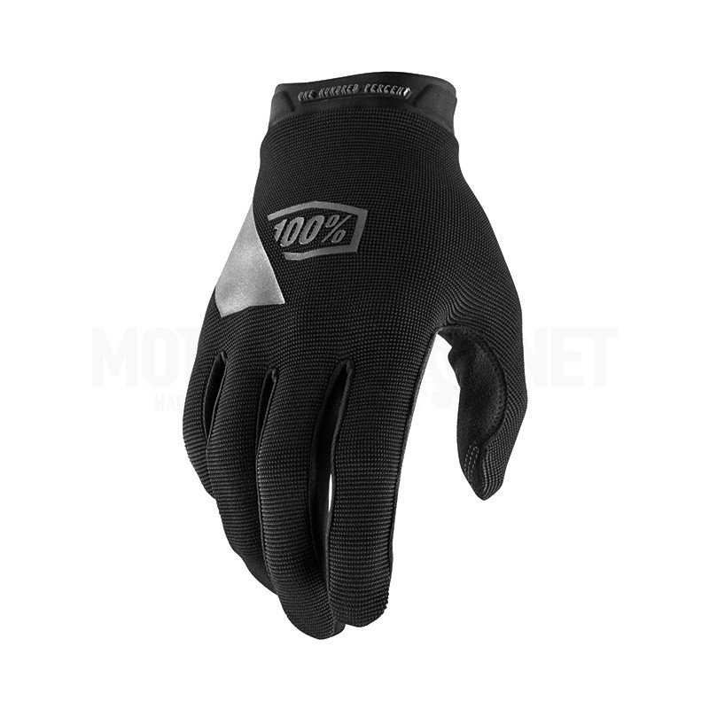 100% Ridecamp Children's Motocross Gloves - black